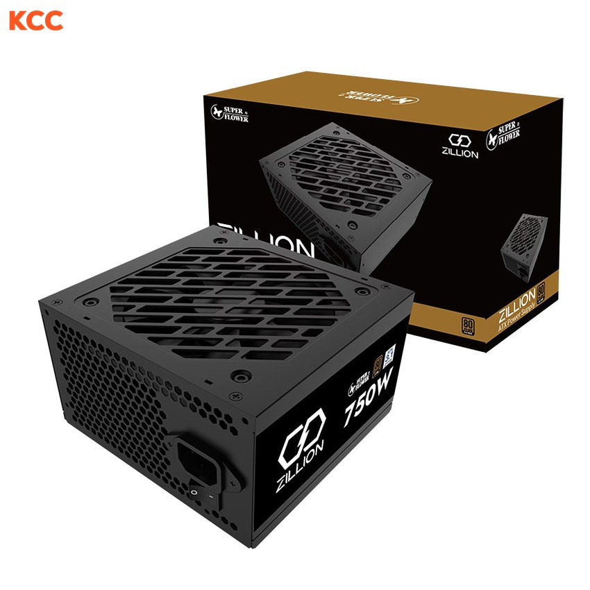 Nguồn máy tính SuperFlower ZILLION DBDA 750W ATX 3.1 80 Plus Bronze (SF-750Z12DB-DA)