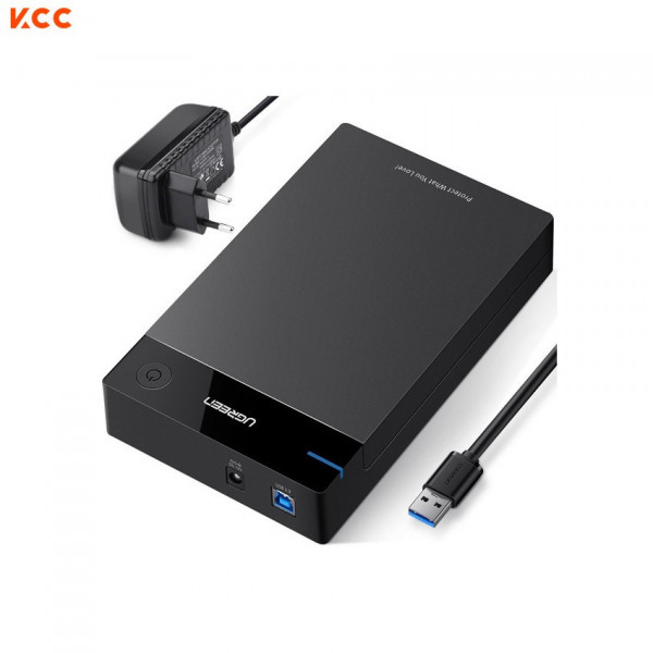 Hộp đựng ổ cứng 3.5 inch Sata/USB 3.0 Ugreen 50422