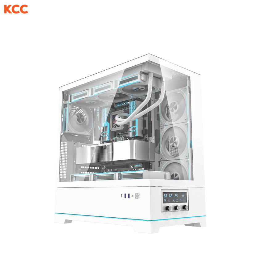 Vỏ case DarkFlash DY451 Pro White