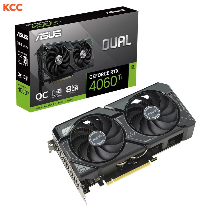 VGA ASUS Dual GeForce RTX 4060 Ti SSD 8GB GDDR6 (DUAL-RTX4060TI-8G-SSD)