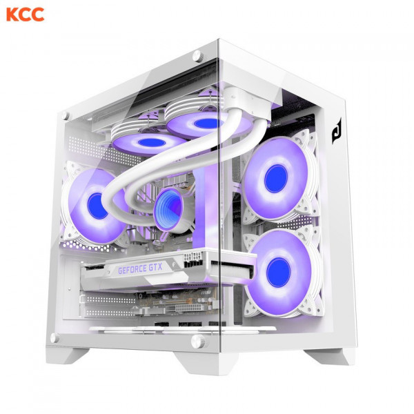 Vỏ case gaming EDRA ECS1503 White