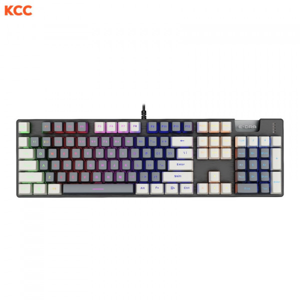 Bàn phím cơ có dây gaming EDRA EK312 - Beta Red Switch