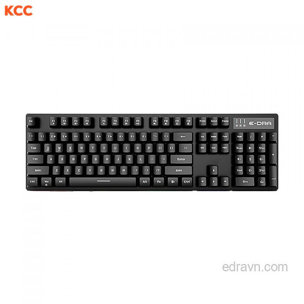 Bàn phím cơ không dây gaming EDRA EK314W Red Switch