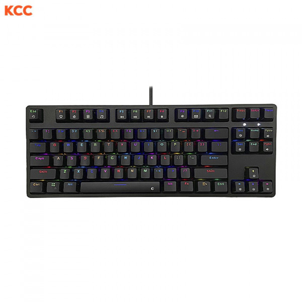 Bàn phím cơ có dây gaming EDRA EK387L RGB Blue Switch