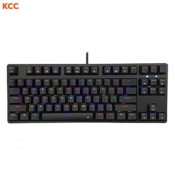 Bàn phím cơ có dây gaming EDRA EK387L RGB Red Switch