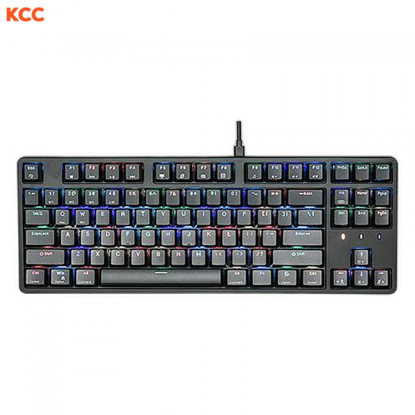 Bàn phím cơ không dây gaming EDRA EK3187W Huano Brown Switch