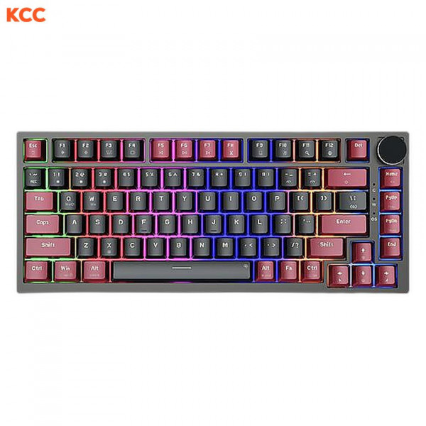 Bàn phím cơ có dây gaming EDRA EK375 - Alpha (Red + Black) Brown Switch