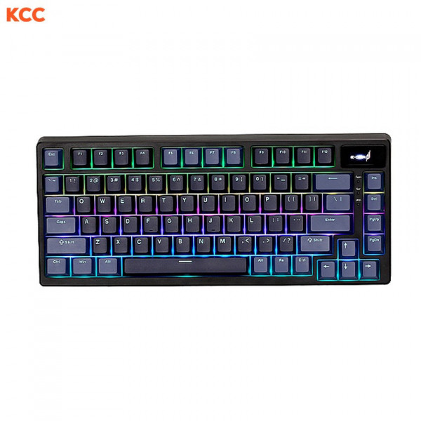 Bàn phím cơ không dây gaming EDRA EK375PRO - Alpha (Navy + Blue) Red Switch