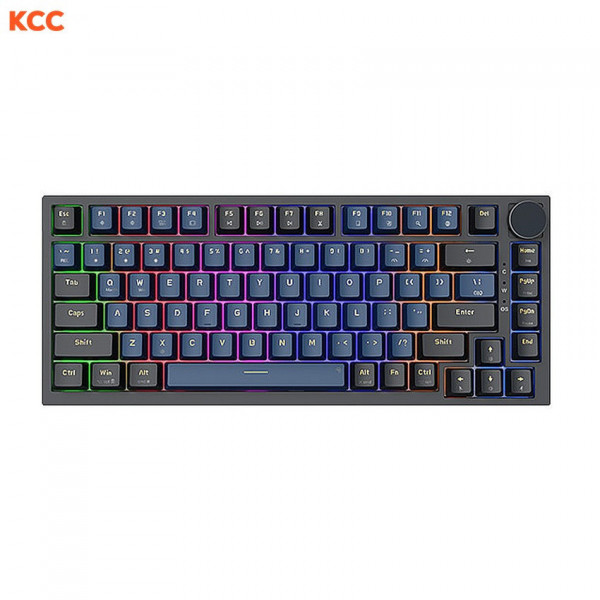 Bàn phím cơ có dây gaming EDRA EK375v2 - Alpha (Black + Blue)