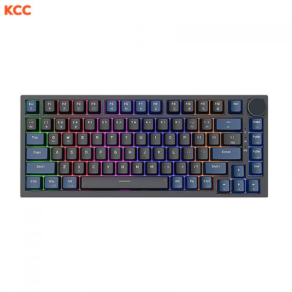 Bàn phím cơ có dây gaming EDRA EK375v2 - Beta (Blue + Black)