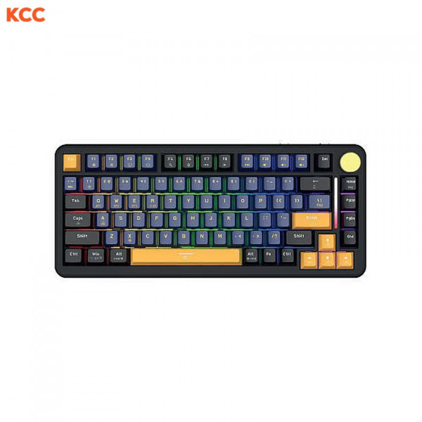 Bàn phím cơ không dây gaming EDRA EK375W Black