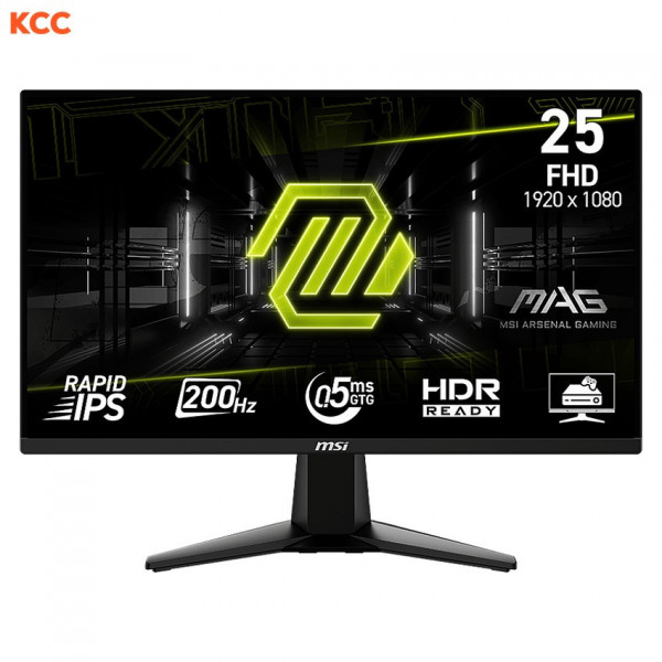 Màn hình gaming MSI MAG 255F E20 (24.5in / FHD / IPS / 200Hz / 0.5ms)