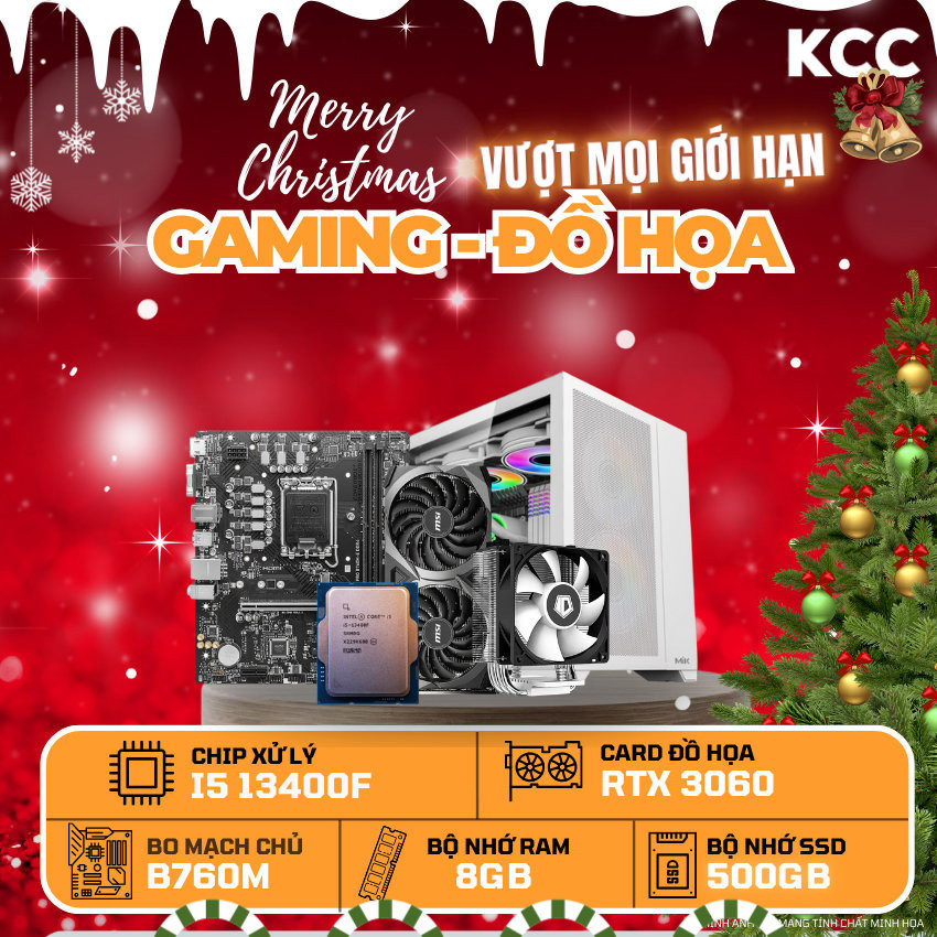 PC KCC Intel i5-13400F/14400F / VGA RTX 5050