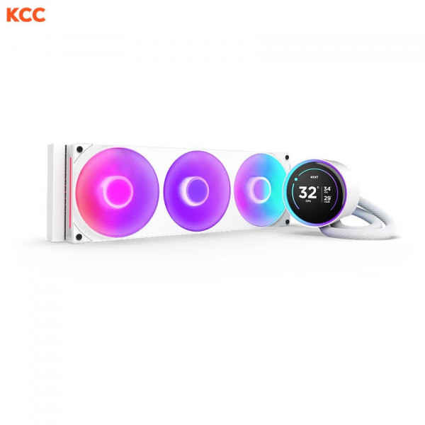 Tản nhiệt nước AIO NZXT Kraken Elite 360 RGB V2 White