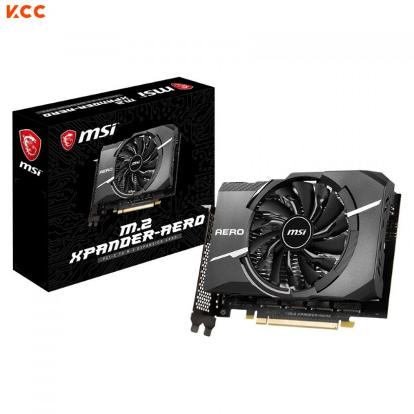 CARD CHUYỂN ĐỔI 4 x NVME MSI M.2 XPANDER-AERO GEN 4