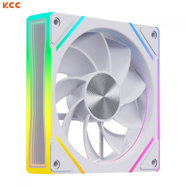 Fan Case Magic Snowman F-125 ARGB White