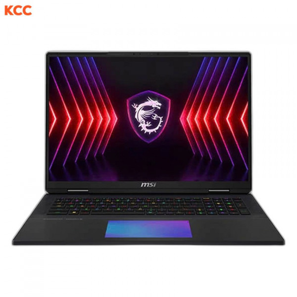 Laptop MSI Titan 18 HX AI A2XWJG-035VN (Core Ultra 9 285HX / 2TB*3 NVMe PCIe / DDR5 48GB*2 / RTX 5090 GDDR7 32GB / 18inch UHD+120Hz / Win 11 / Màu đen)