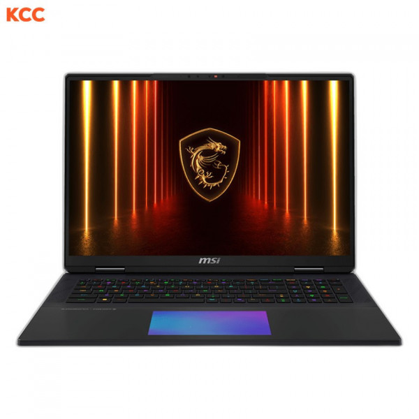 Laptop MSI Titan 18 HX AI A2XWIG-090VN (Core Ultra 9 285HX / 2TB*3 NVMe PCIe / DDR5 32GB*2 / RTX 5080 GDDR7 16GB / 18inch UHD+120Hz / Win 11 / Màu đen)