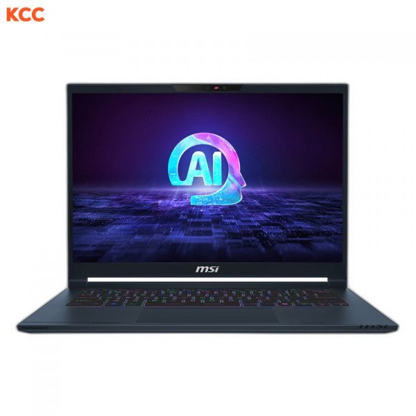 Laptop MSI Stealth 14 AI Studio A1VFG-085VN (Core Ultra 7 155H / 1TB PCIe SSD / DDR5 16GB*2 / RTX 4060 GDDR6 8GB / 14inch 16:10 2.8K OLED 120Hz / Win11 / Màu xanh)