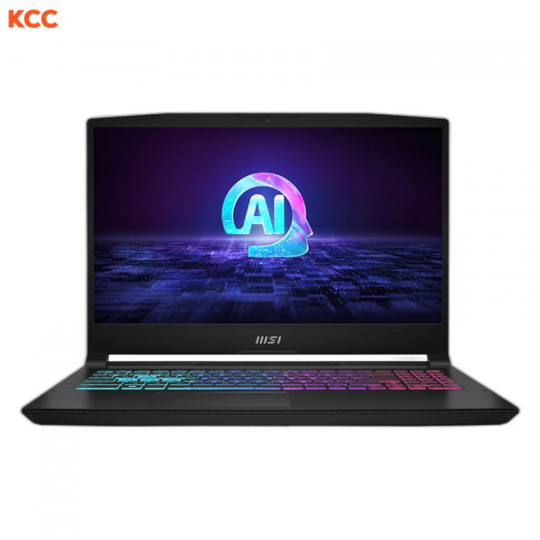 Laptop MSI Katana A15 AI B8VG-465VN (Ryzen 7 8845HS / 1TB PCIe SSD / DDR5 8GB*2 / RTX 4070 GDDR6 8GB / 15.6inch FHD 144Hz /  Win11 / Màu đen)