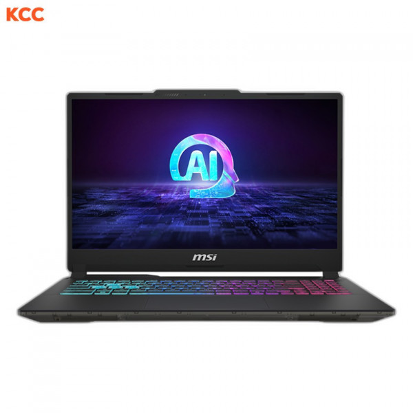 Laptop MSI Cyborg 15 AI A1VEK-053VN (Core Ultra 7 155H / 512GB SSD PCIe / DDR5 8GB*2 / RTX 4050 GDDR6 6GB / 15.6inch FHD 144Hz / Win11 / Màu đen)