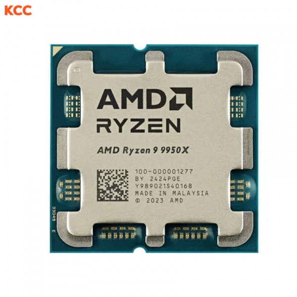 CPU AMD Ryzen 9 9950X3D Tray (4.3GHz Up to 5.7GHz / 16 nhân 32 luồng / 16MB / AM5) (Full VAT)