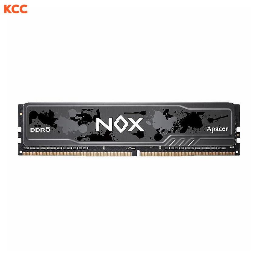 RAM APACER DDR5 16GB (1x16GB) 5600MHZ OC NOX BLACK (AH5U16G56C522MBAA-1)