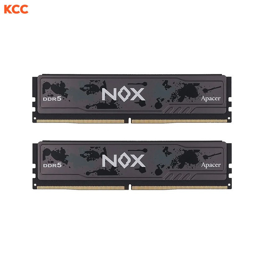 RAM APACER DDR5 32GB (2x16GB) 5200MHZ OC NOX BLACK (AH5U32G52C502MBAA-2)