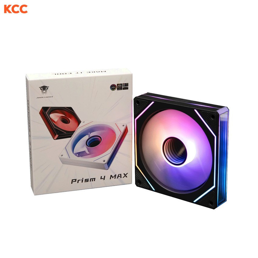 Fan Jungle Leopard PRISM 4 Max 120 ARGB - Black (Xuôi)