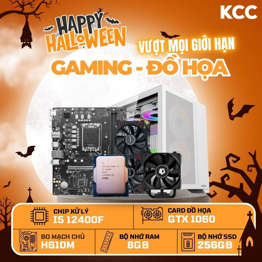 PC KCC Intel I5-12400F/13400F / VGA GTX 1060