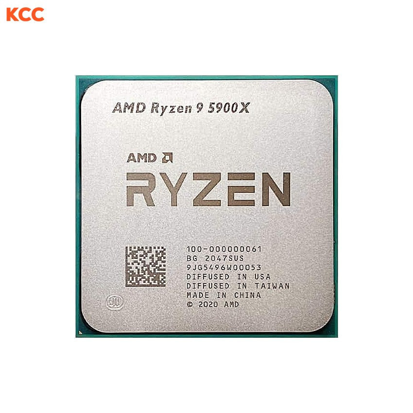 CPU AMD Ryzen 9 5900X Tray (3.7 GHz Upto 4.8GHz / 70MB / 12 Cores, 24 Threads / 105W / Socket AM4) (Full VAT)