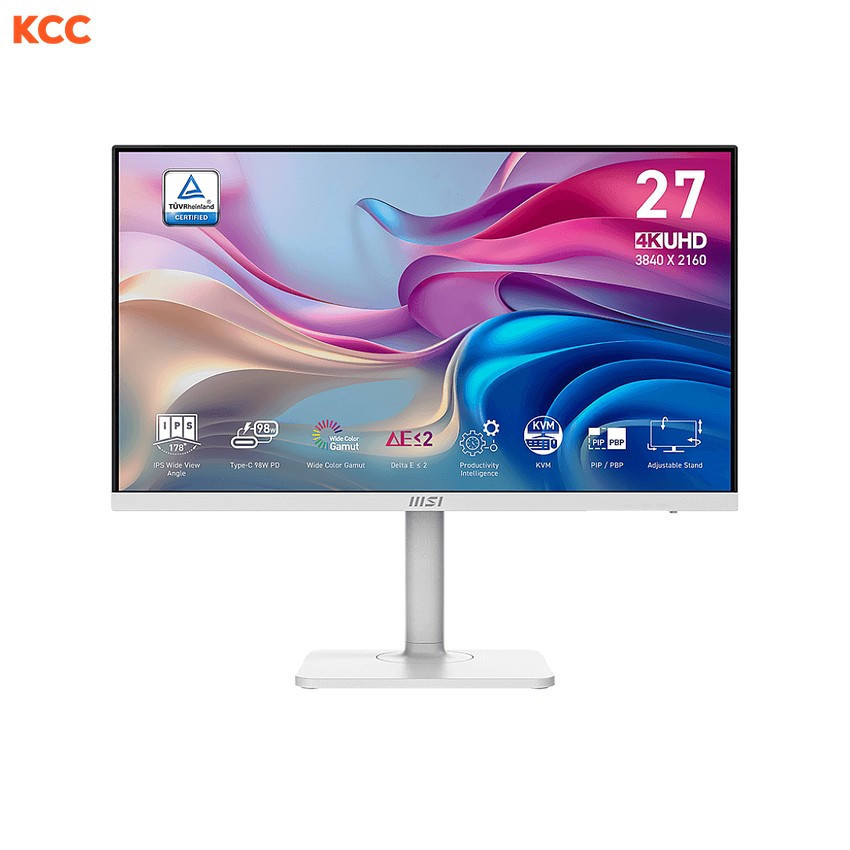 Màn hình máy tính MSI Modern MD272UPHW (27in / UHD / IPS / 60Hz / 4ms)