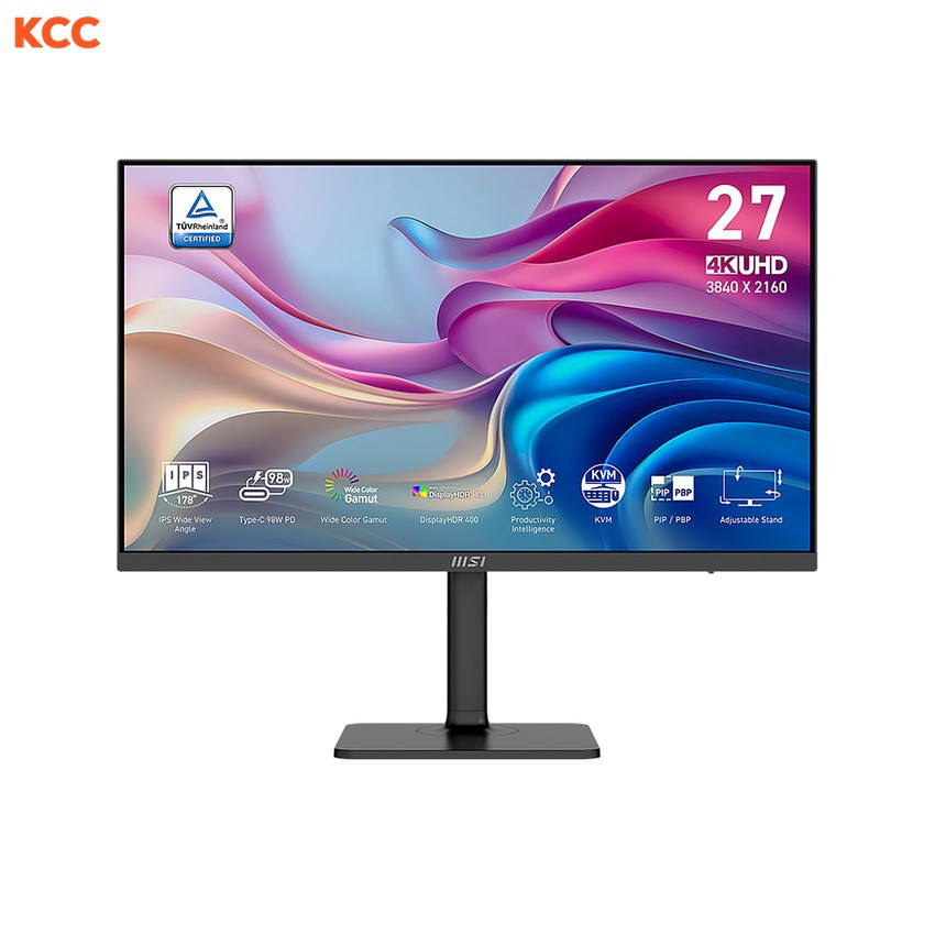 Màn hình máy tính MSI Modern MD272UPHG (27in / UHD / IPS / 60Hz / 4ms)
