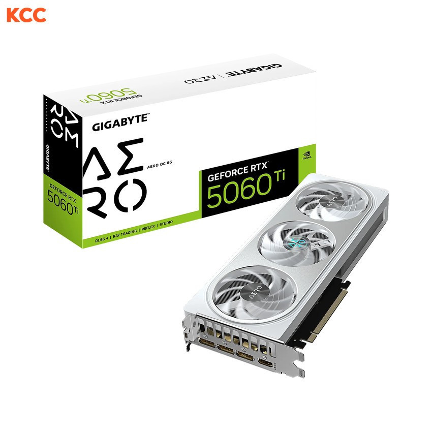 VGA Gigabyte GeForce RTX 5060 Ti AERO OC 8G (GV-N506TAERO OC-8GD)