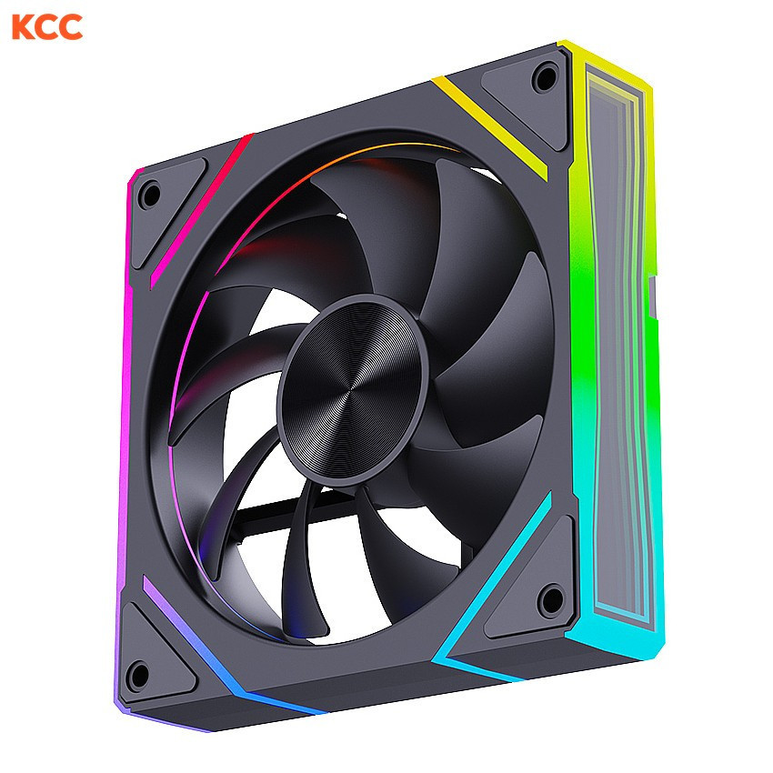 Fan Case Magic Snowman F-125 ARGB đen (ngược)