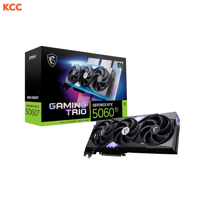 Card màn hình MSI GeForce RTX 5060 Ti 8G GAMING TRIO