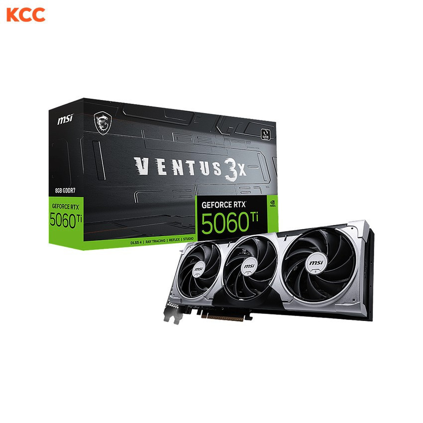 Card màn hình MSI GeForce RTX 5060 Ti 8G VENTUS 3X