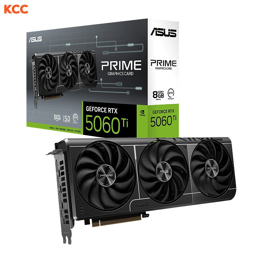 Card màn hình ASUS PRIME GeForce RTX 5060 Ti 8GB GDDR7 (PRIME-RTX5060TI-8G)