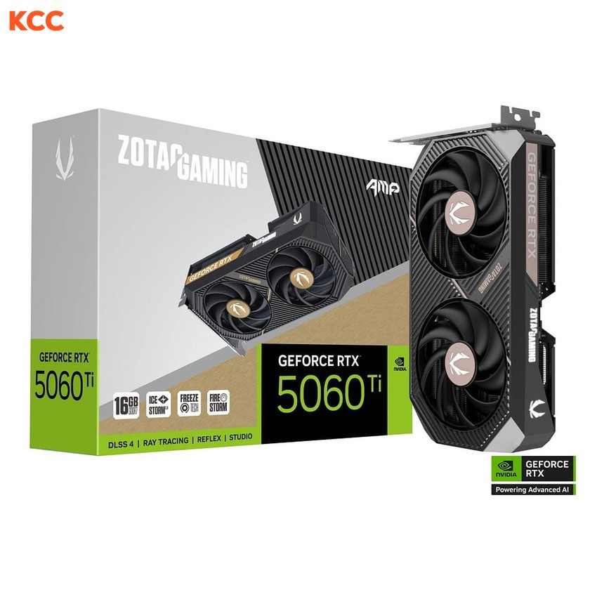 VGA ZOTAC GAMING GeForce RTX 5060 Ti 16GB AMP (ZT-B50620F-10M)