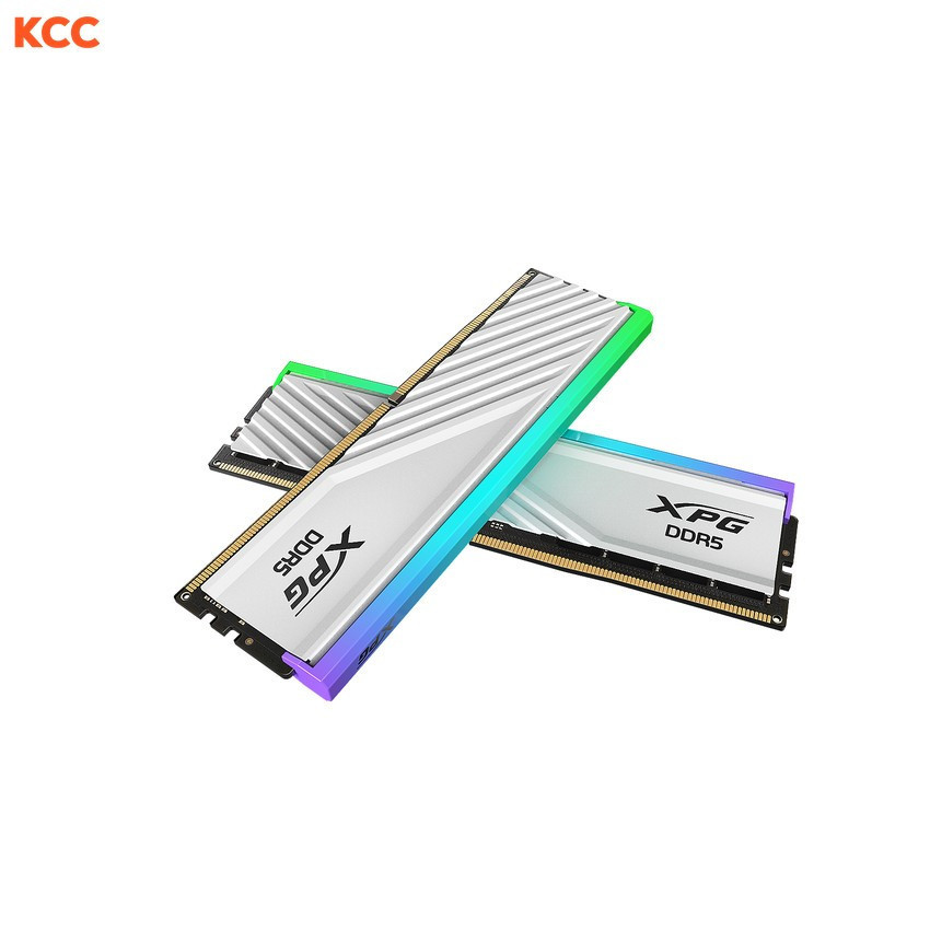 RAM ADATA XPG LANCER BLADE DDR5 32GB (16GBx2) 6000Mhz CL34 White RGB (AX5U6000C3416G-DTLABRWH)
