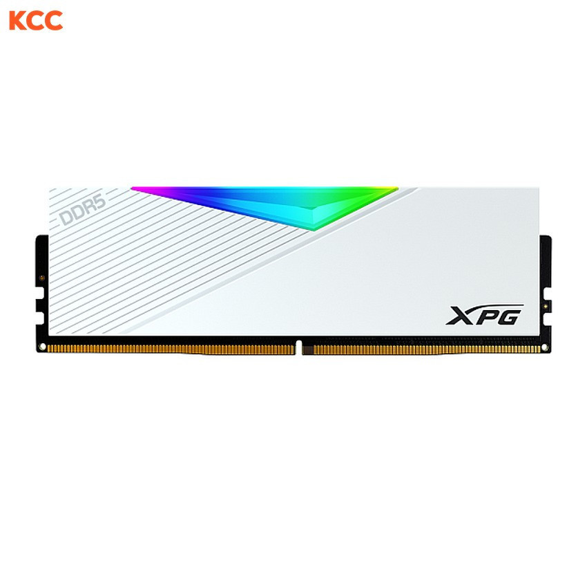 RAM ADATA XPG LANCER DDR5 16GB(16GBx1) 6000Mhz CL30 White RGB (AX5U6000C3016G-CLARWH)