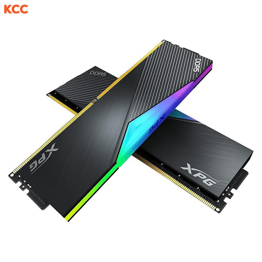 RAM ADATA XPG LANCER DDR5 32GB(16GBx2) 6400Mhz CL32 Black RGB (AX5U6400C3216G-DCLARBK)