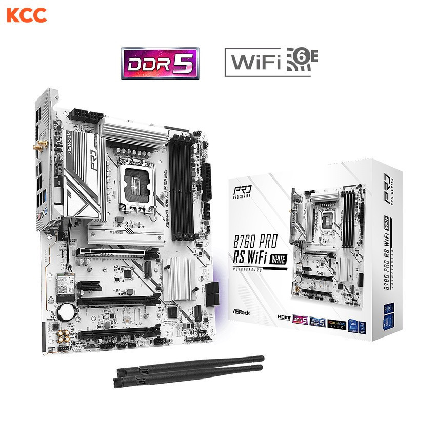 Mainboard Asrock B760 Pro RS WiFi White