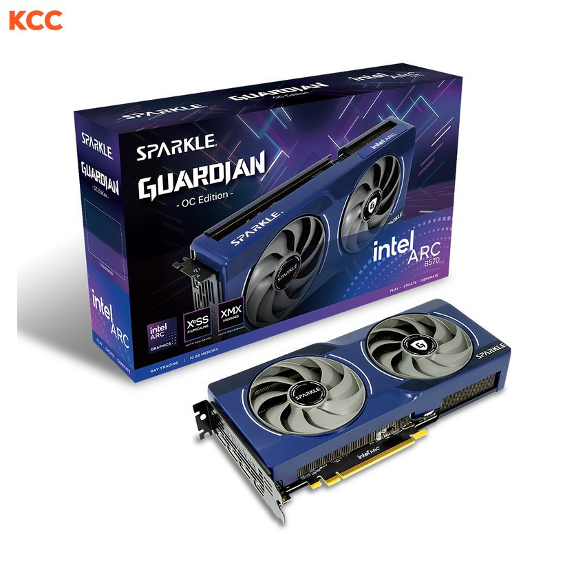 VGA Sparkle Intel Arc B570 GUARDIAN OC 10GB GDDR6 (SB570G-10GOC)