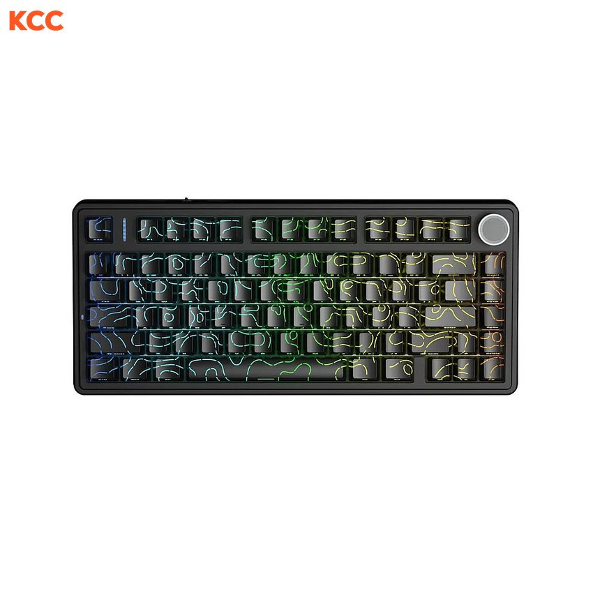 Bàn phím cơ gaming 3 mode AULA F75 (Đen contour/ Seiya - Star Vector Switch)