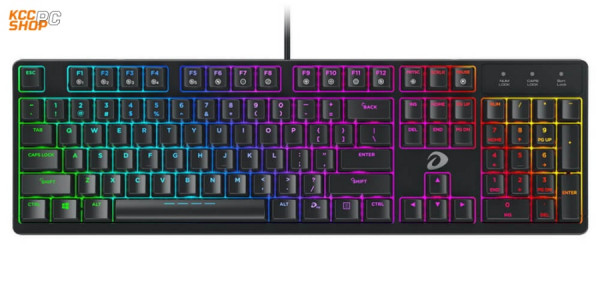 Bàn phím cơ Gaming DAREU EK1280 104KEY (RGB, Blue/ Brown/ Red D switch)