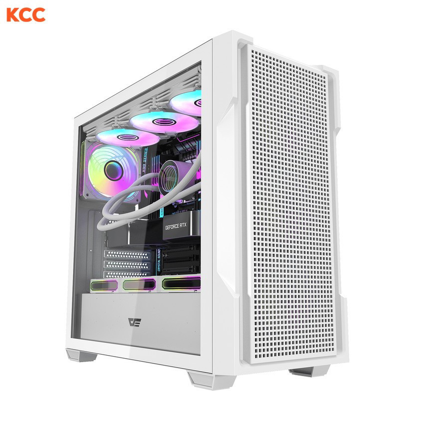 Vỏ case Darkflash DS900 Mesh ATX White