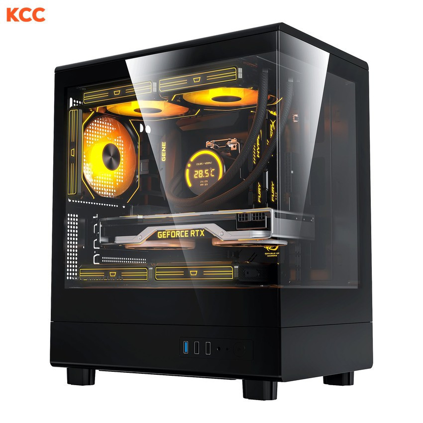 Vỏ case Darkflash DB330M Glass Black
