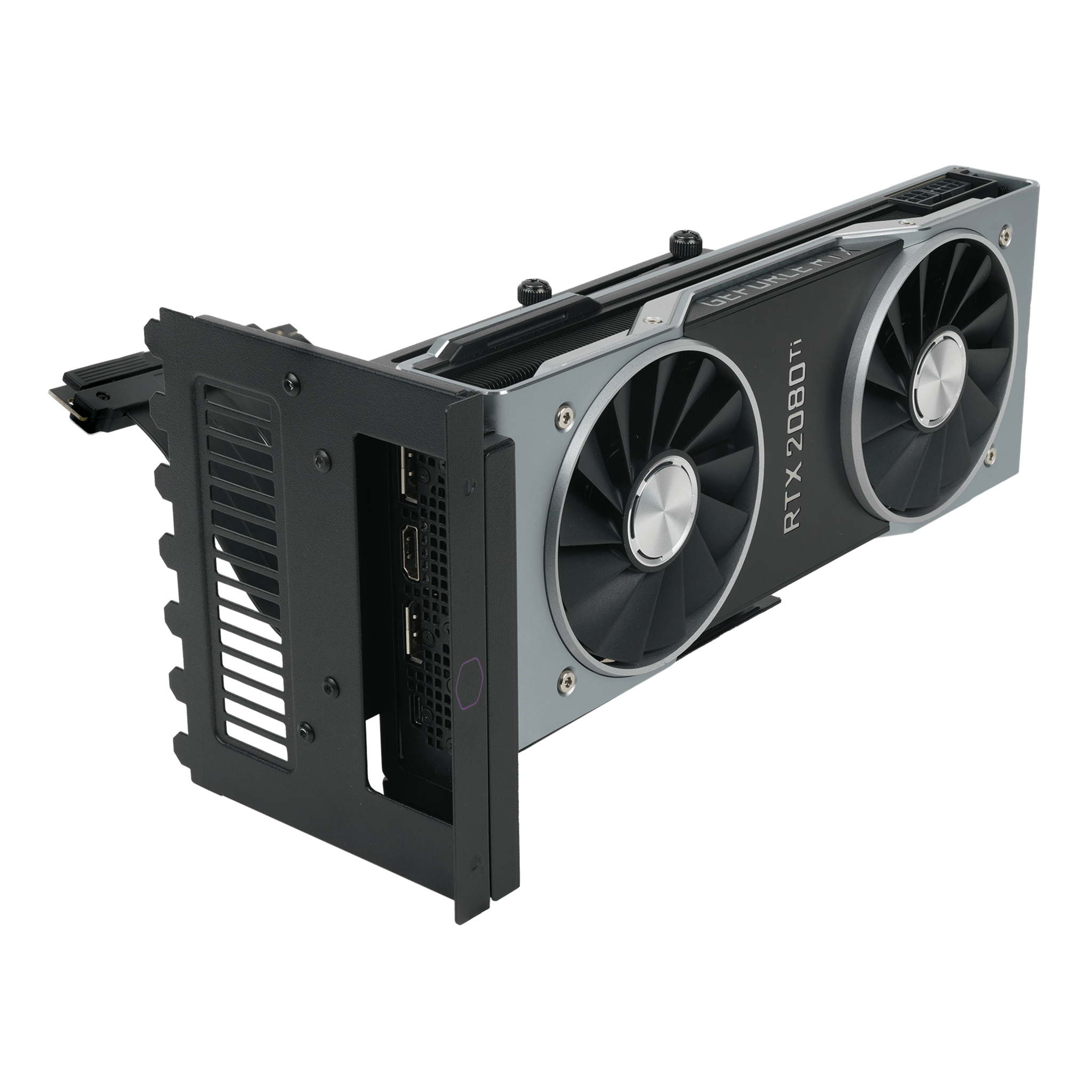 Dựng VGA Cooler Master Universal Vertical GPU Holder Kit V2 (with 165mm Riser)