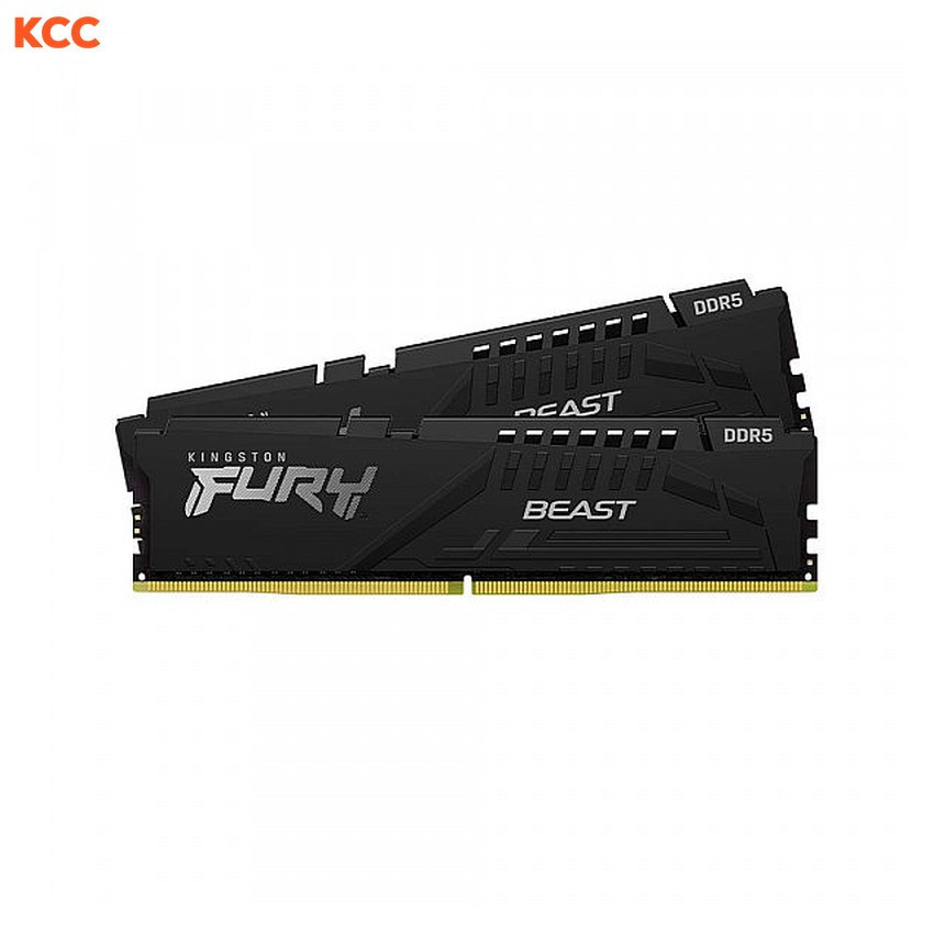 Ram Desktop Kingston Fury Beast (KF556C40BBK2-32WP) 32GB (2x16GB) DDR5 5600Mhz